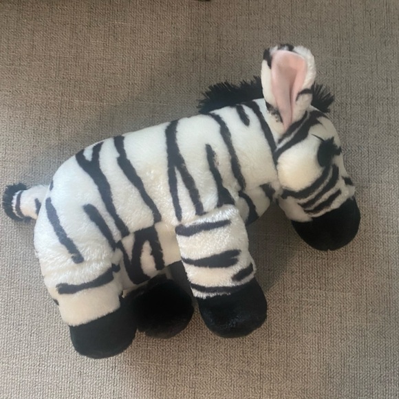 WILD REPUBLIC 2009 Sitting 12” Zebra Plush - Picture 5 of 9